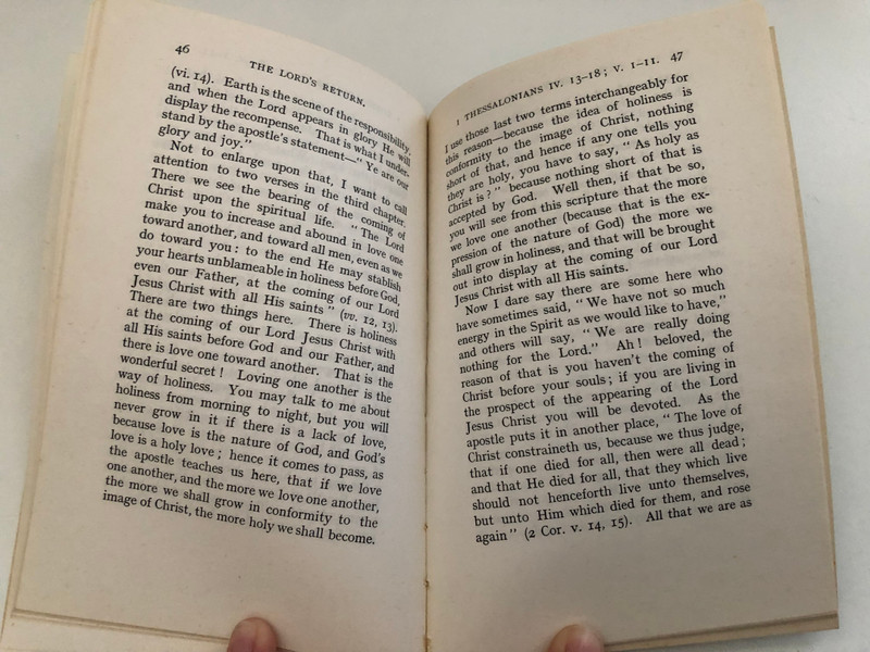 THREE ADDRESSES ON THE LORD'S RETURN by E. DENNETT / WORDS OF TRUTH / Printed & Bound by GOSPEL TRACT PUBLICATIONS (1850800006)