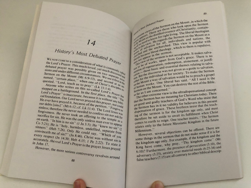 Sense And Nonsense About Prayer by Lehman Strauss  THE MOODY BIBLE INSTITUTE OF CHICAGO  MOODY PRESS CHICAGO  Printed in the United States of America