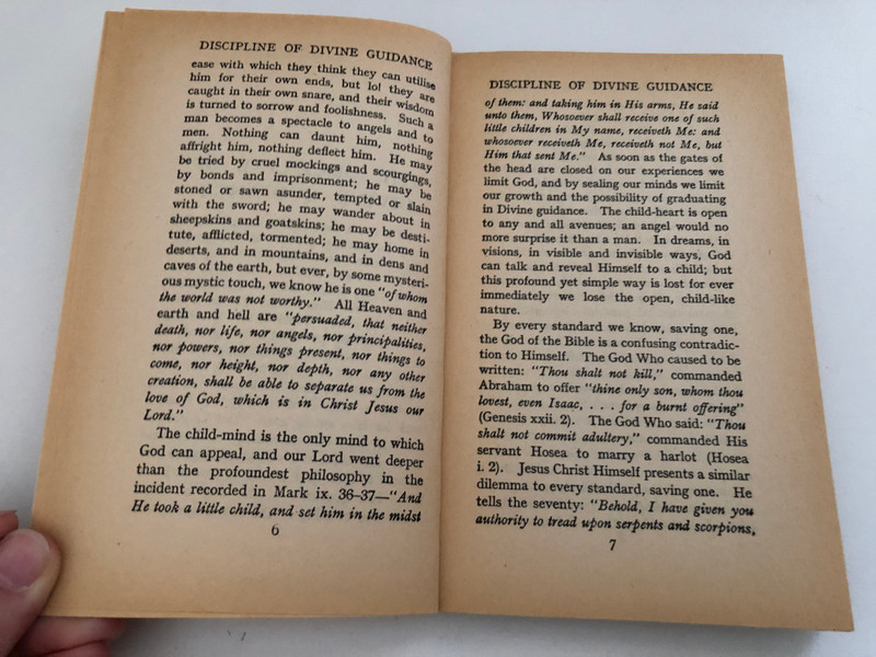 Christian Discipline v. 1 by Oswald Chambers  Containing the Disciplines of DIVINE GUIDANCE SUFFERING PERIL by OSWALD CHAMBERS  OSWALD CHAMBERS PUBLICATIONS ASSOCIATION and MARSHALL, MORGAN & SCOTT