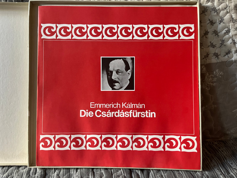Emmerich Kálmán: Die Csárdásfürstin (Gesamtaufnahme) - Anneliese Rothenberger, Nicolai Gedda, Olivera Miljakovic, Willi Brokmeier, Wolfgang Anheisser, Chor Der Bayerischen Staatsoper Munchen / EMI Electrola 2x LP, Box Set / 1C 191-29 066/6