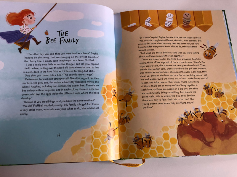 Buzzing along woods and meadows - Adél Várszegi  BOOOK KIADÓ KFT. 2021  Hardcover (9786155417863)