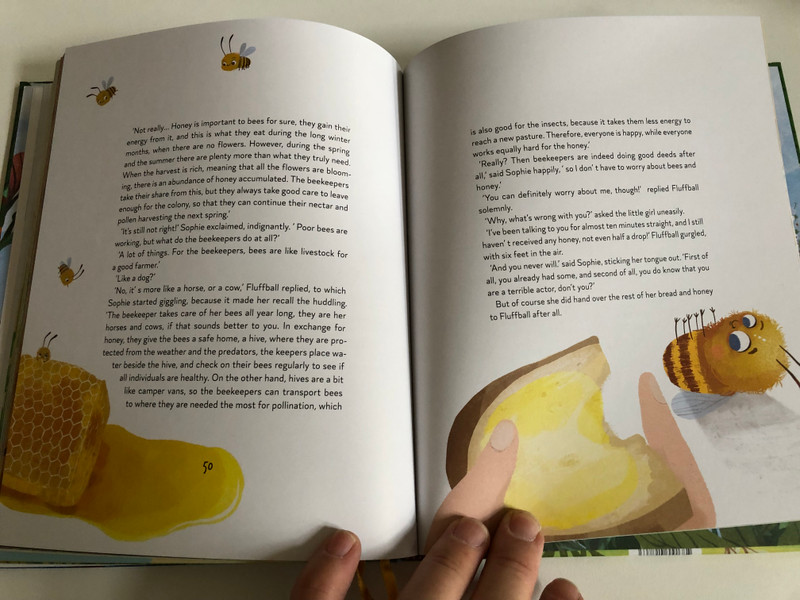 Buzzing along woods and meadows - Adél Várszegi  BOOOK KIADÓ KFT. 2021  Hardcover (9786155417863)