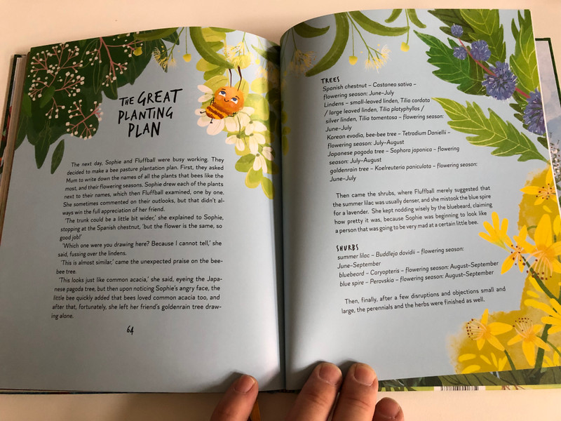 Buzzing along woods and meadows - Adél Várszegi  BOOOK KIADÓ KFT. 2021  Hardcover (9786155417863)