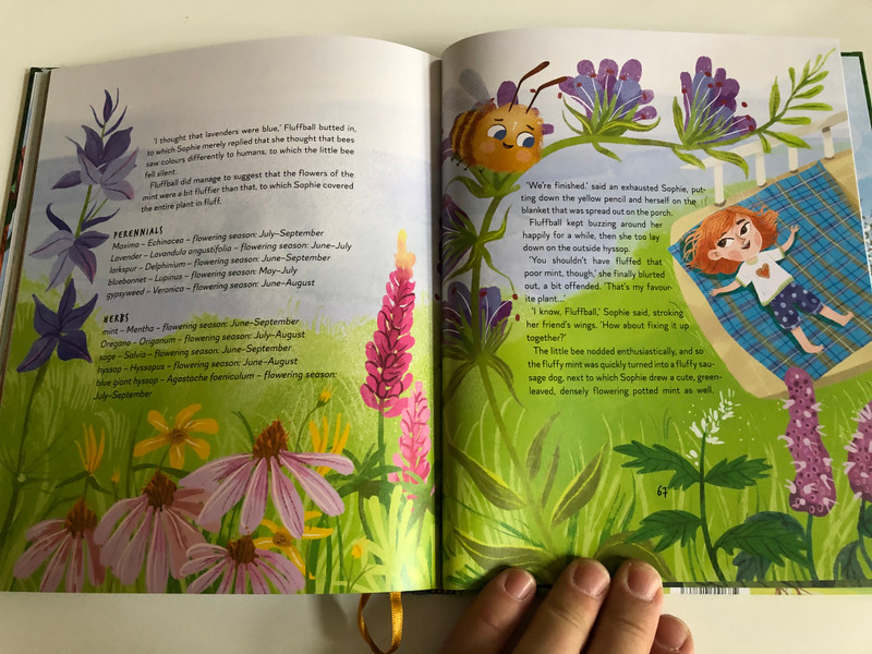 Buzzing along woods and meadows - Adél Várszegi  BOOOK KIADÓ KFT. 2021  Hardcover (9786155417863)