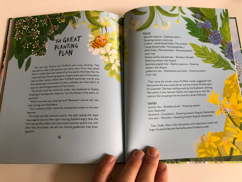 Buzzing along woods and meadows - Adél Várszegi  BOOOK KIADÓ KFT. 2021  Hardcover (9786155417863)