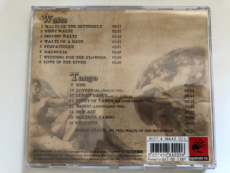 Dance With Me (Waltz & Tango) - Seitkaliyev With St. Petersburg Lyric Ensamble / Handiser Co. Audio CD 2003 / 8697406642006