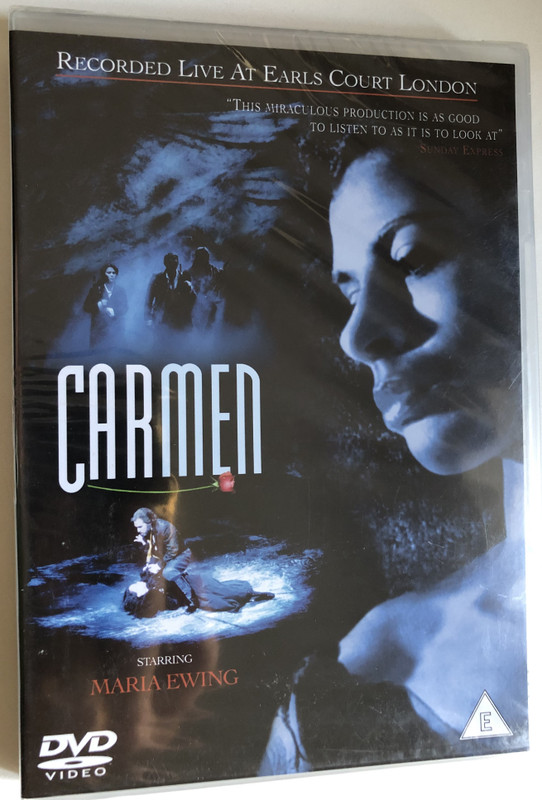 Carmen  STARRING MARIA EWING  RECORDED LIVE AT EARLS COURT LONDON  DVD VIDEO (5055019501074)