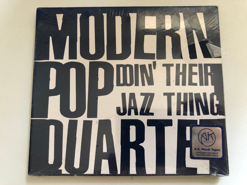 Modern Pop Quartet – Doin' Their Jazz Thing / Cristal Records Audio CD 2008 / CR126