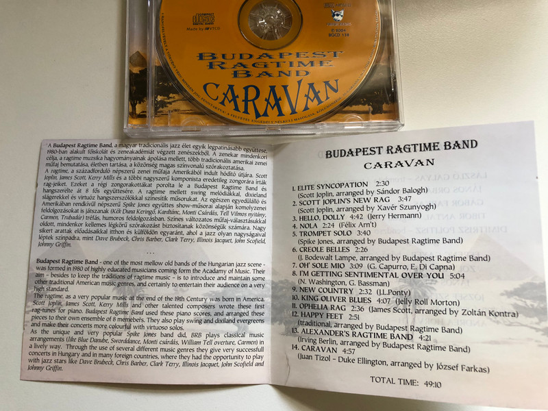 Budapest Ragtime Band - Caravan / Periferic Records Audio CD 2004 / BGCD 138