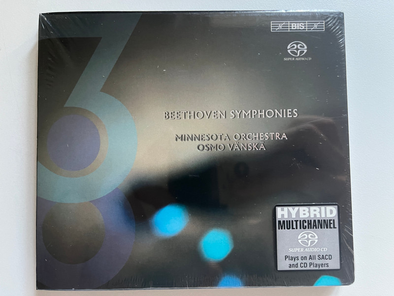 Beethoven: Symphonies Nos. 3 & 8 - Minnesota Orchestra, Osmo Vänskä / BIS Hybrid Disc 2006 / BIS-SACD-1516 (7318599915166)