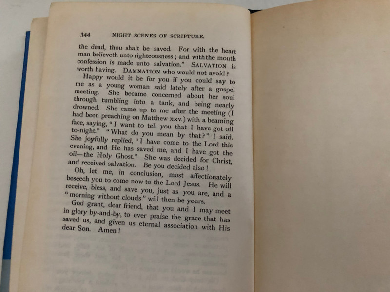 NIGHT SCENES OF SCRIPTURE by W. T. P. Wolston  Seventeen Bible Night Scenes - Illustrating and Elucidating Various Truths of the Gospel  Christian Reading Room