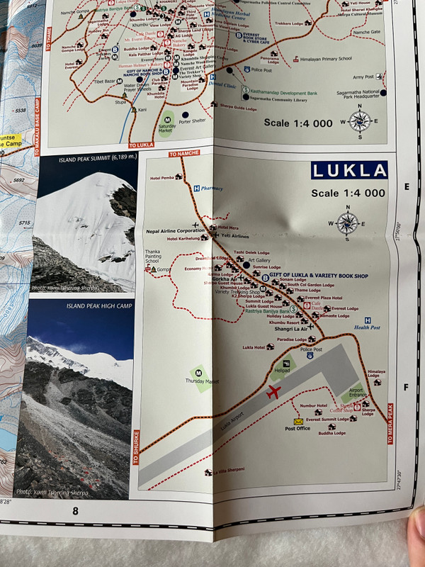 Island Peak (Imja Tse)  Sagarmatha National Park Map  Scale 140 000  Latest and Updated Climbing Map  इम्जा त्से  Nepal Map Publisher Pvt. Ltd. (9789937806299)