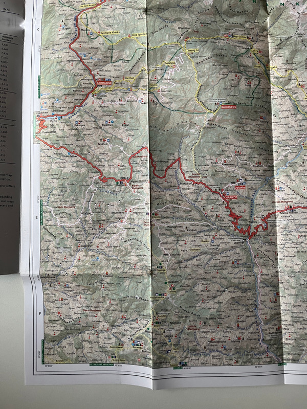 Rolwaling Tesi Lapcha  Tsho Rolpa Lake - Gaurishankar Conservation Area  Trekking Map 500 Series 1125,000  Comprehensive Trekking Map  NE512  Himalayan Map House (9789993323273)