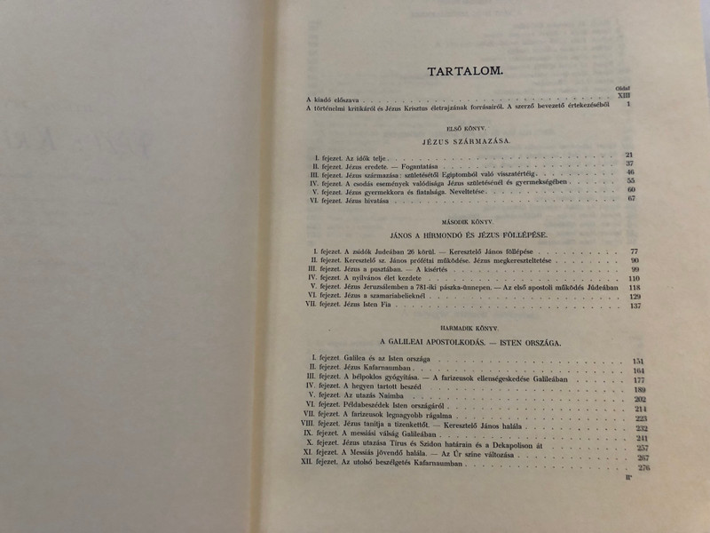 Jézus Krisztus (hasonmás) - P. Didon  BUDAPEST, 1896  FRANCIA EREDETIBOL FORDÍTOTTAK - DR KISS JÁNOS ÉS SULYOK ISTVÁN CSANÁD-EGYHÁZMEGYEI ALDOZÓPAPOK  Hardcover (9637760849)