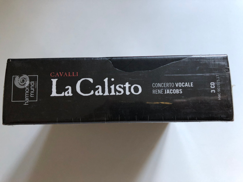 Francesco Cavalli: La Calisto - René Jacobs (direction & realisation musicale) - Concerto Vocale / María Bayo, Marcello Lippi, Simon Keenlyside, Graham Pushee, Alessandra Mantovani / Harmonia Mundi 3x Audio CD, Box Set 2006 / HMC 901515.17