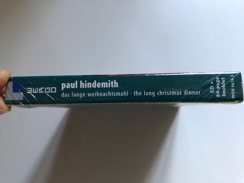 Paul Hindemith – The Long Christmas Dinner = Das Lange Weihnachtsmahl / CD + 84-page booklet / Edition Paul Hindemith / WERGO Audio CD 2005 / WER 6676-2