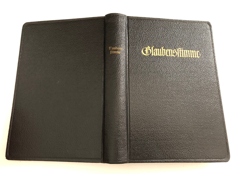 Glaubensstimme für Gemeinde und Haus  Notenausgabe  Union Verlag Berlin  Printed and Bound in 1957  Hardcover