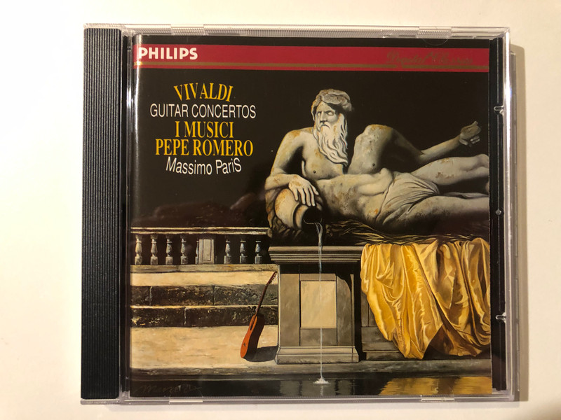 Vivaldi: Guitar Concertos -I Musici, Pepe Romero, Massimo Paris / Philips Digital Classics / Philips Audio CD 1992 / 434 082-2