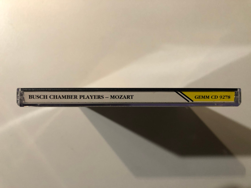 The Busch Chamber Players Mozart - Serenata Notturna; Adagio and Fugue in C minor; Piano Concerto no. 14 - Rudolf Serkin; Violin Concerto no. 5 - Adolf Busch / Pearl Audio CD / GEMM CD 9278