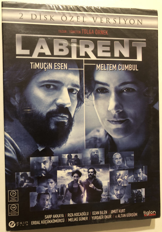 LABIRENT  YAZAN - YÖNETEN TOLGA ÖRNEK  TiMUÇİN ESEN, MELTEM CUMBUL  2 DISK ÖZEL VERSİYON  DVD Video (8697333035599)
