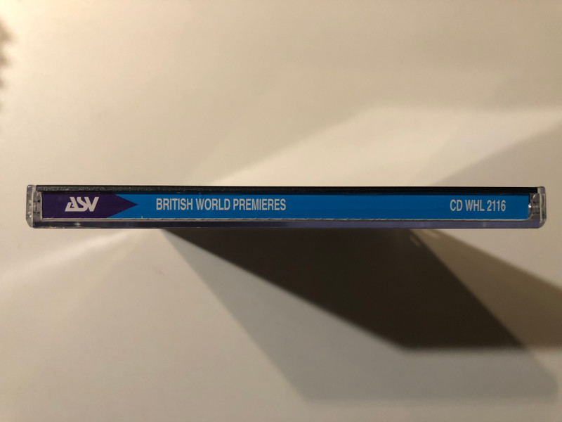 British Light Music World Premieres - Royal Ballet Sinfonia, Gavin Sutherland / White Line Light Classics / ASV Digital Audio CD 1999 / CD WHL 2116