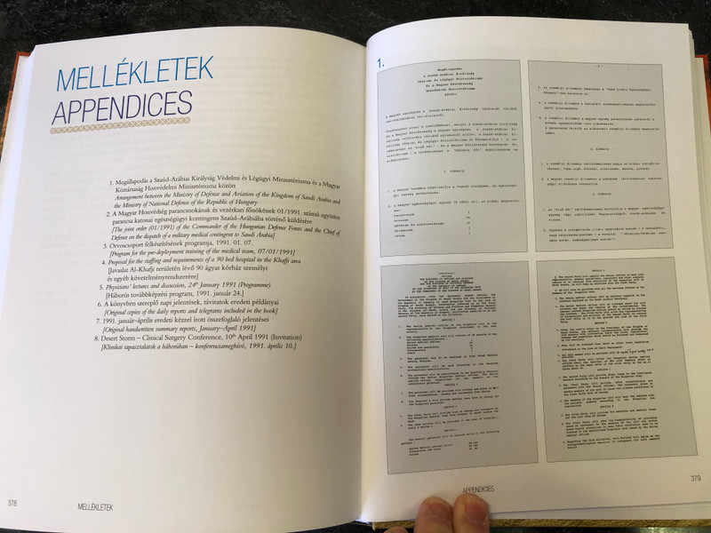 A magyar katona-egészségügy az első Öbölháborúban  Svéd László  Hungarian military medicine in the First Gulf War  HM Zrínyi Nonprofit Kft., 2021  Hardcover (9789633278239)