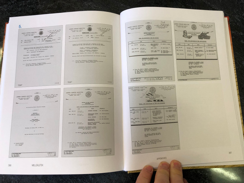 A magyar katona-egészségügy az első Öbölháborúban  Svéd László  Hungarian military medicine in the First Gulf War  HM Zrínyi Nonprofit Kft., 2021  Hardcover (9789633278239)