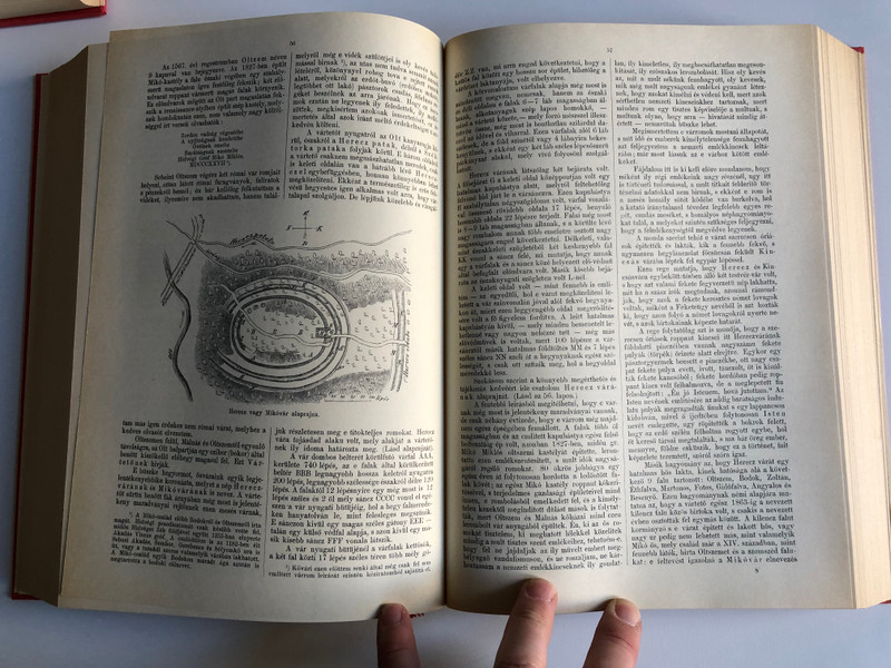 A Székelyföld leírása I-II. - Orbán Balázs  TÖRTÉNELMI, RÉGÉSZETI, TERMÉSZETRAJZI S NÉPISMEI SZEMPONTBÓL  Pest, 1868  Helikon  Hardcover with Protective Cover