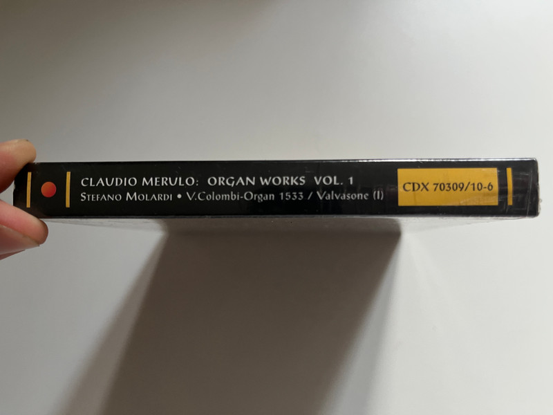 Opera Omnia Per Organo = Complete Works For Organ Volume 1 - Stefano Molardi / Organ V. Colombi 1533 (Valvasone/PN) / Divox Antiqua / Divox 2x Hybrid Disc 2004 / CDX 70309/10-6