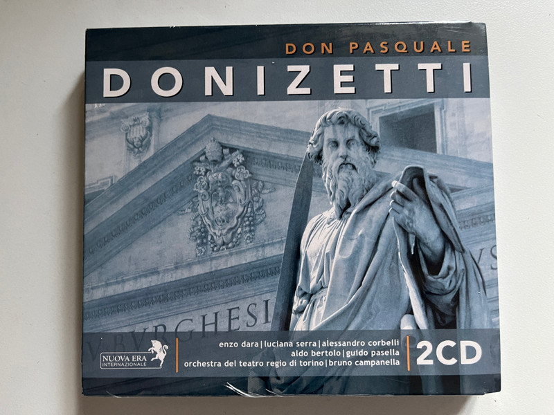 Donizetti: Don Pasquale - Enzo Dara, Luciana Serra, Alessandro Corbelli, Aldo Bertolo, Guido Pasella, Orchestra Del Teatro Regio Di Torino, Bruno Campanella / NUOVA ERA 2x Audio CD 2006 / 223301-311