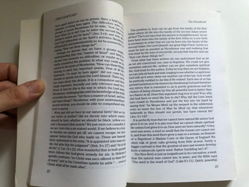 God's Sanctuary by C.H. Raven / TABERNACLE MEDITATIONS / PUBLISHED BY JOHN RITCHIE LTD. (0946351317)