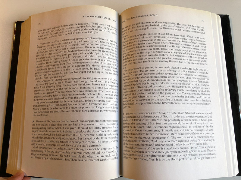 What the Bible Teaches Romans Vol. 11  F.E. Stallan  RITCHIE NEW TESTAMENT COMMENTARIES  GENERAL EDITORS T. WILSON & K. STAPLEY  with Authorised Version of The Bible  IN ELEVEN VOLUMES COVERING THE NEW TESTAMENT  JOHN RITCHIE LTD KILMARNOCK, SCOTLAND 1999  Hardcover (9780946351794)