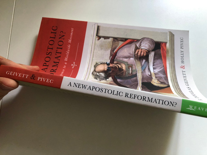 A New Apostolic Reformation?: A Biblical Response to a Worldwide Movement by R.Douglas Geivett and Holly Pivec / Explanation and biblical assessment of the so-called New Apostolic Reformation / Publisher: ‎Weaver Book Company (1941337031)