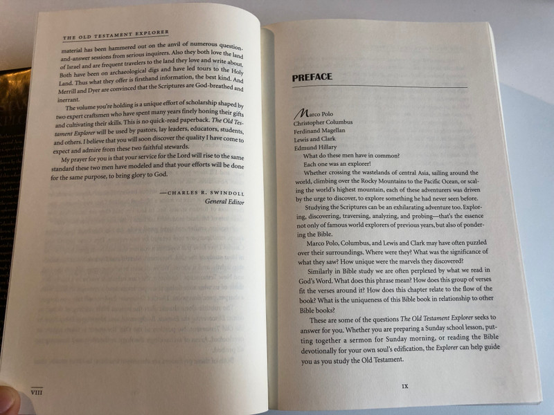 The Old Testament Explorer: Discovering The Essence, Background, And Meaning Of Every Book In The Old Testament / CHARLES DYER, GENE MERRILL / FOREWORD BY CHARLES R. SWINDOLL / Word Publishing 2001 / Hardcover (9780849914478)