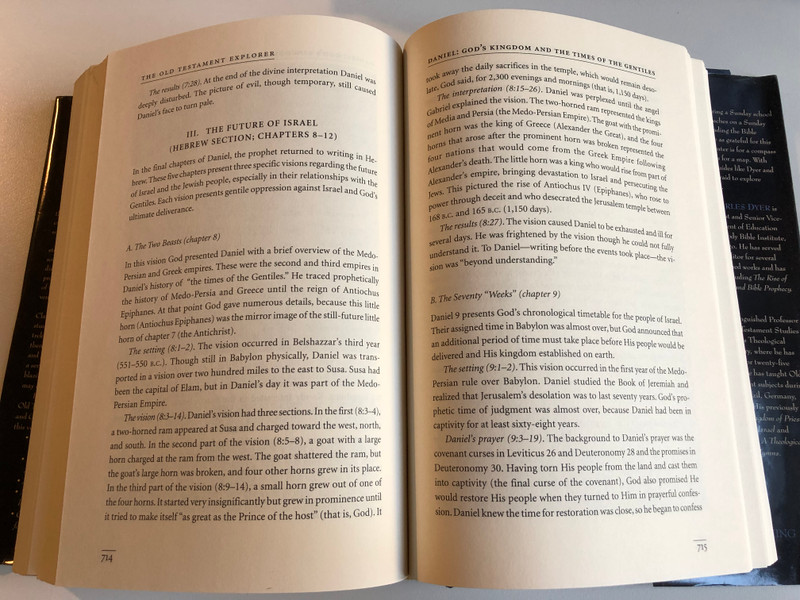 The Old Testament Explorer: Discovering The Essence, Background, And Meaning Of Every Book In The Old Testament / CHARLES DYER, GENE MERRILL / FOREWORD BY CHARLES R. SWINDOLL / Word Publishing 2001 / Hardcover (9780849914478)