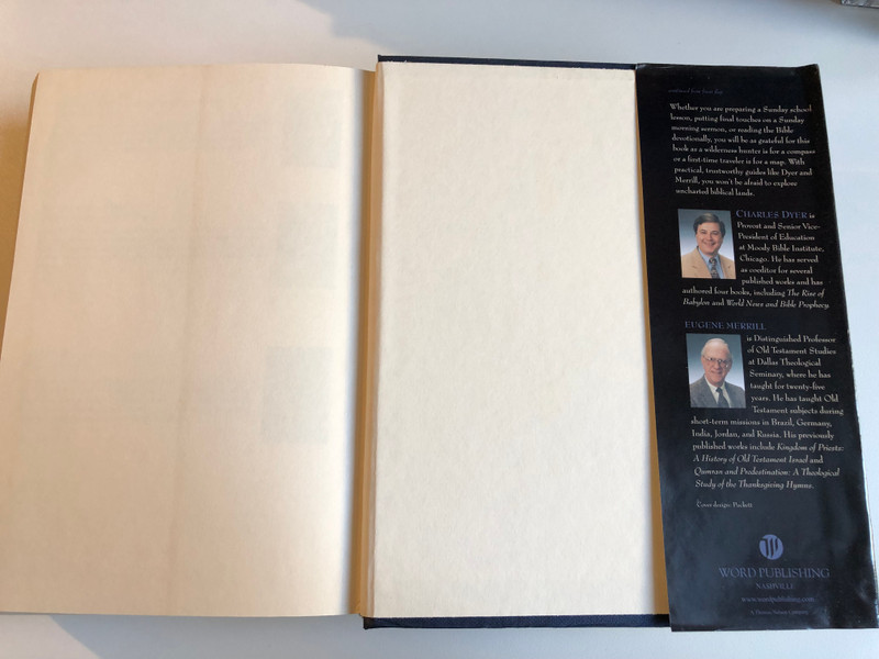 The Old Testament Explorer: Discovering The Essence, Background, And Meaning Of Every Book In The Old Testament / CHARLES DYER, GENE MERRILL / FOREWORD BY CHARLES R. SWINDOLL / Word Publishing 2001 / Hardcover (9780849914478)