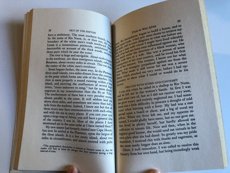 Out of the Depths The Autobiography of John Newton  with an introduction by Herbert Lockyer  General editors of the series William J. Petersen and Warner A. Hutchinson  A Shepherd Illustrated Classic  Keats Pub, 1981  Paperback (0879832436)