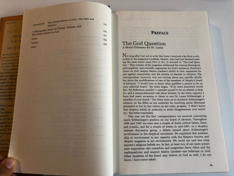 How We Believe The Search for God in an Age of Science  By Michael Shermer  W H Freeman & Co, 2000  Hardcover (9780716735618)