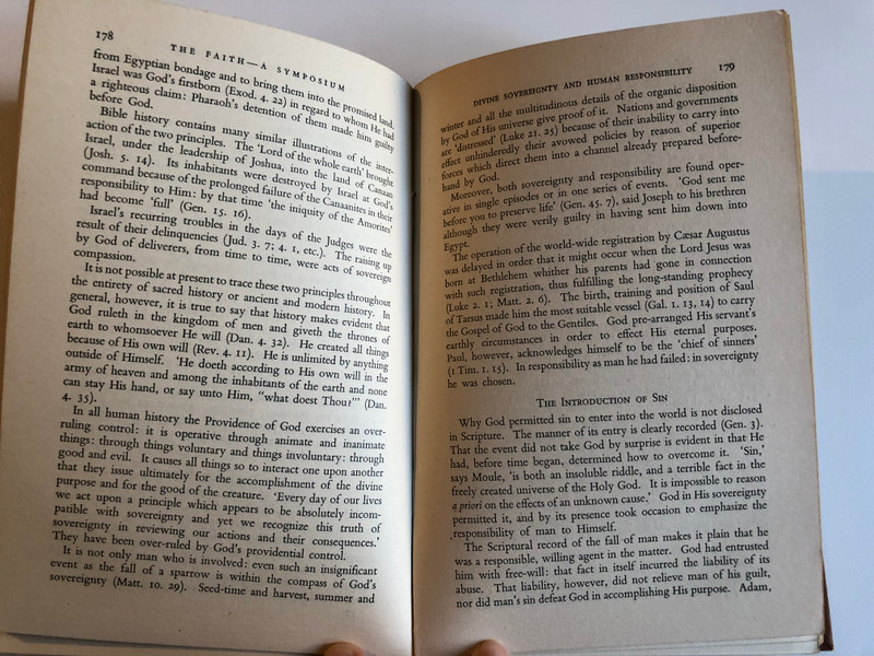 THE FAITH A SYMPOSIUM  Edited by FREDK. A. TATFORD  PICKERING & INGLIS, LONDON, 1952  Hardcover