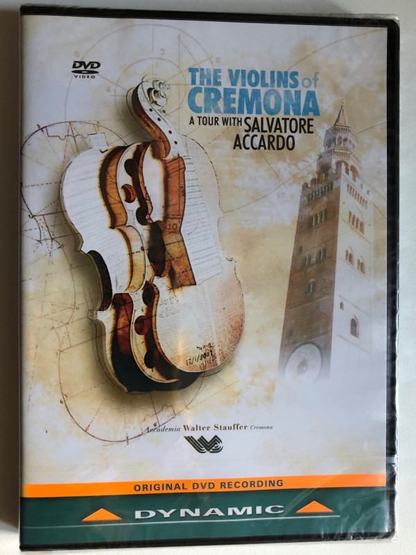 The Violins of Cremona / A TOUR WITH SALVATORE ACCARDO / Accademia Walter Stauffer Cremona / ORIGINAL DVD RECORDING DYNAMIC / DVD (8007144337421)
