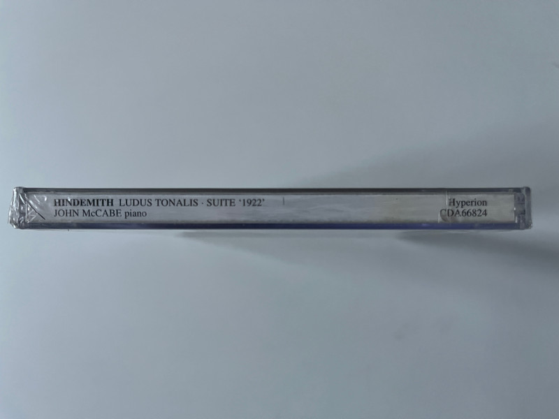 Hindemith - Ludus Tonalis; Suite '1922' - John McCabe / Hyperion Audio CD 1996 / CDA66824