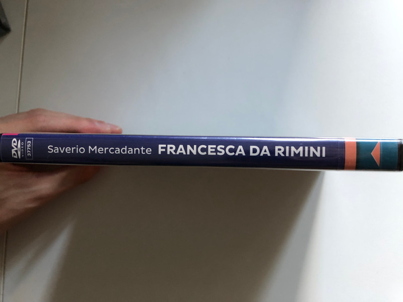 Mercadante: Francesca da Rimini 2 DVD Set / Drama for music in two Acts / Libretto by FELICE ROMANI / International Orchestra of Italy Conductor: Fabio Luisi / Chorus of the Transylvania State / Chorus Master: Cornel Groza / DVD (8007144377533)