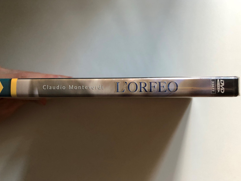 Monteverdi: L'orfeo / Fairy tale in music. Libretto by Alessandro Striggio / Director: Jean Claude Malgoire / Choir Master: Elisabeth Geiger / Choreography: Roser Montllo / Interview with Jean Claude Malgoire by Danilo Prefumo / DVD (8007144334772)