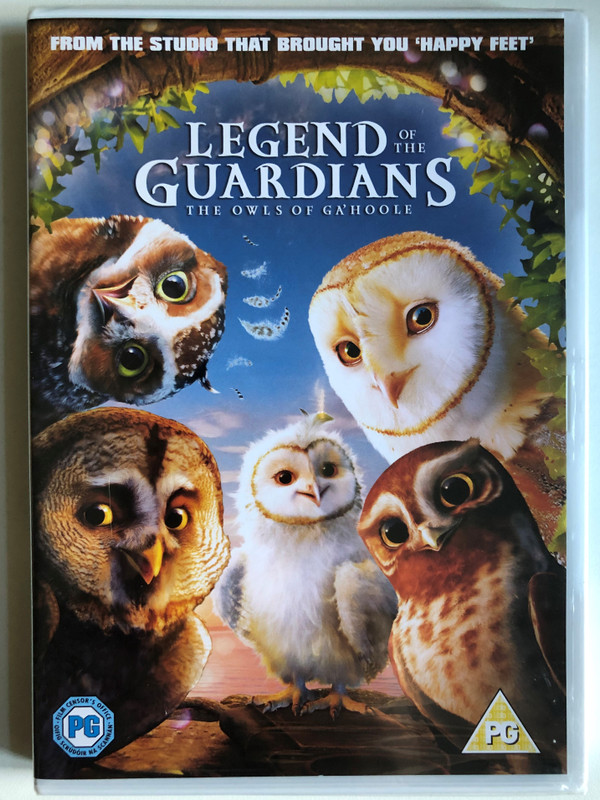Legend of the Guardians - THE OWLS OF GA'HOOLE  FROM THE STUDIO THAT BROUGHT YOU 'HAPPY FEET'  Rated PG  DVD Video (5051892026642)