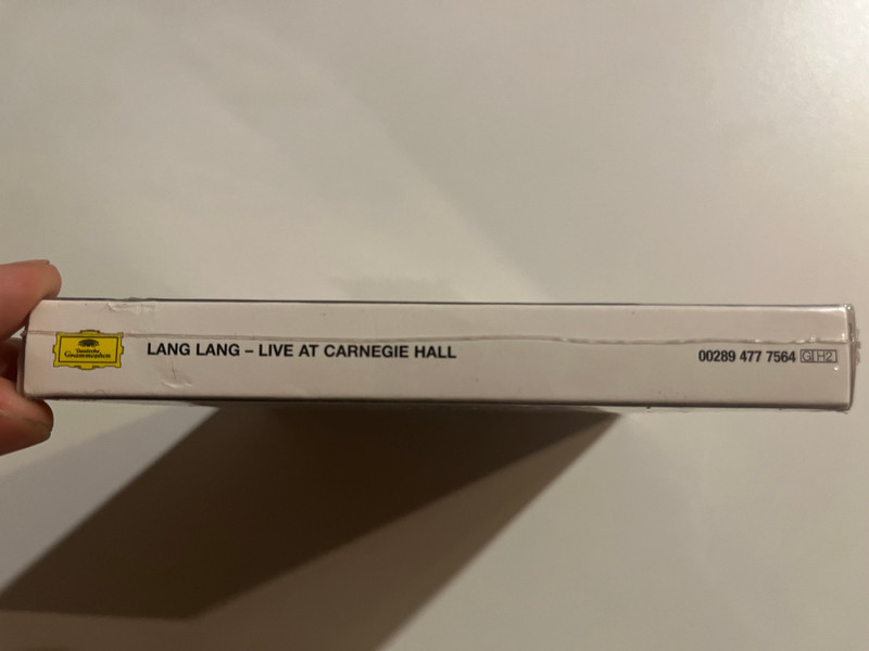 Lang Lang: Live At Carnegie Hall - Schumann, Haydn, Schubert, Tan Dun, Chopin, Liszt / Deutsche Grammophon Audio CD + DVD Video 2004 / 00289 477 7564