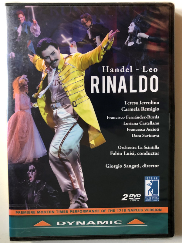 Handel & Leo: Rinaldo 2 DVD Set / Drama for music with libretto by Aaron Hill / Orchestra La Scintilla Conductor: Fabio Luisi