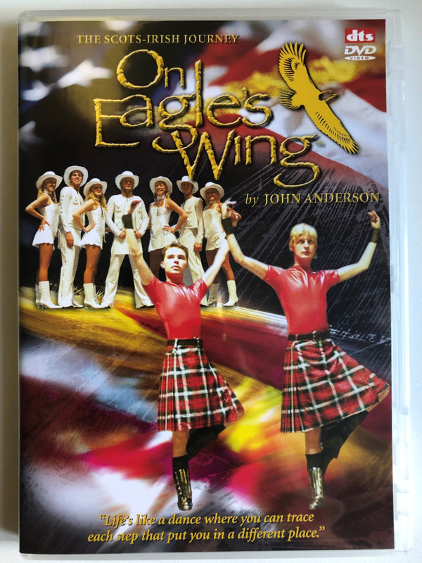 On Eagles Wing - The Stage Show  Region Free PAL DVD  The Scots - Irish Journey  DVD Video (5029365743426)