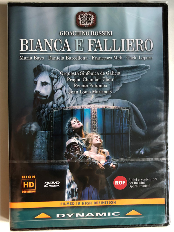 Rossini: Bianca e Falliero / Drama in two acts - Libretto by Felice Romani / PRAGUE CHAMBER CHOIR Chorus Master: Lubomír Mátl