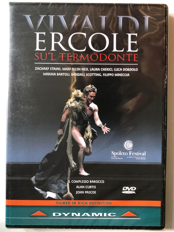Vivaldi: Ercole Su'l Termodonte Dramma Per Musica (HERCULES ON THE THERMODON) / Drama for music in three acts / Libretto by Giacomo Francesco Bussani / THE BAROQUE COMPLEX / Conductor: Alan Curtis / DVD (8007144335250A)
