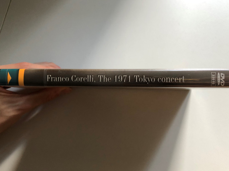 Corelli: The 1971 Tokyo Concert / Recorded at the Kosei Nenkin Kaikan Tokyo, November 8th, 1971 / TOKYO PHILHARMONIC ORCHESTRA / Alberto Ventura, conductor / DVD (8007144335151)